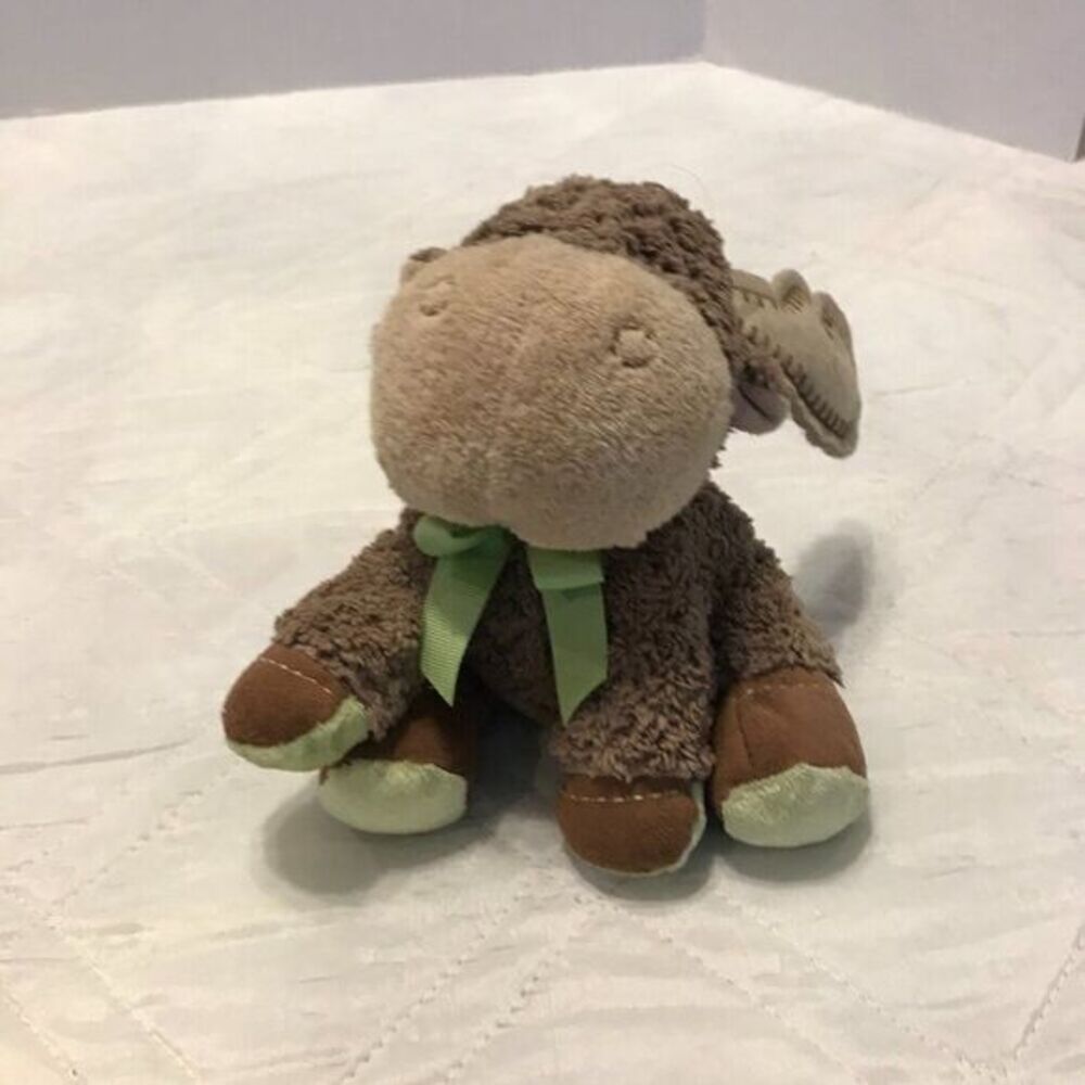 Carters Brown Moose Plush